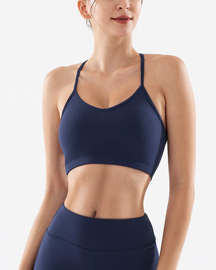 sports and leisure Yoga bra with chest pad sports bra