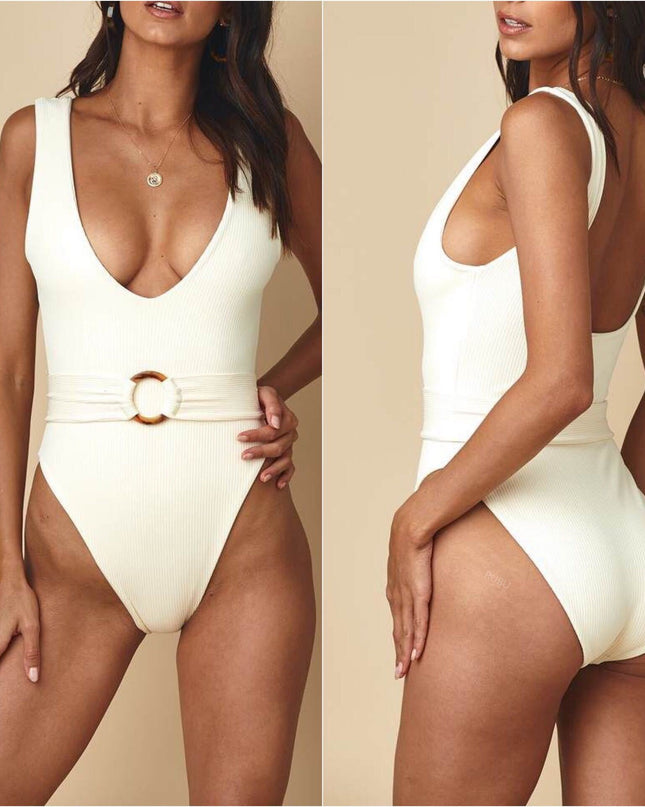 Women White Swimsuit