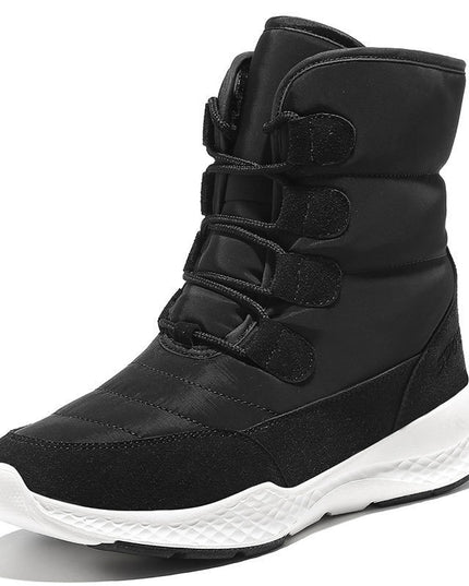 Plus Velvet Long Tube Plus Size Snow Boots Women