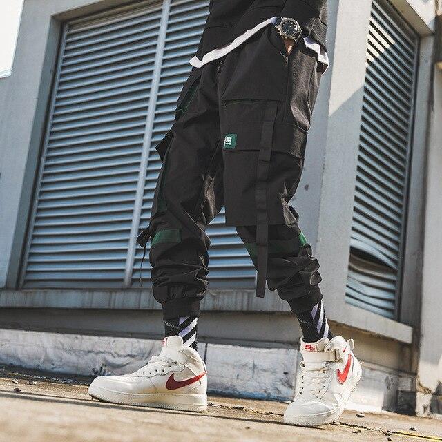Men's straight-leg cropped trousers