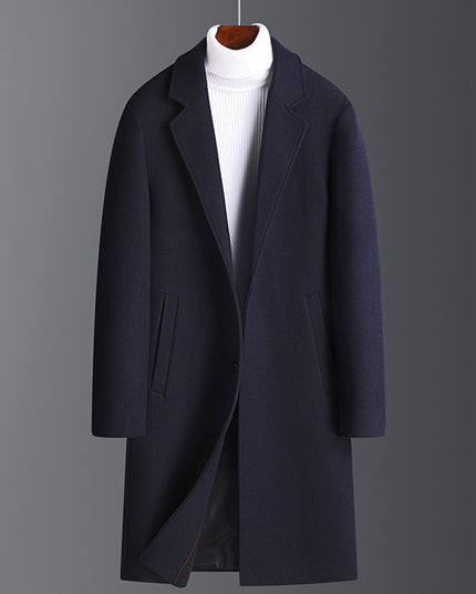 Wool Korean Style Casual Winter Thickened Velvet Woolen Coat