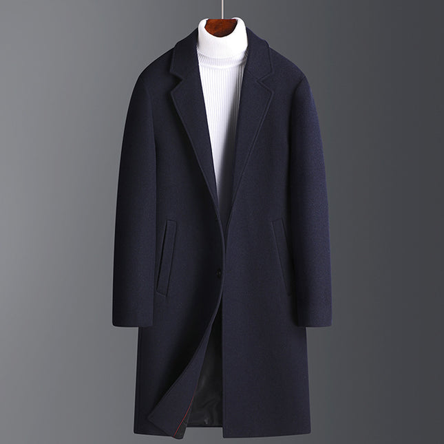 Wool Korean Style Casual Winter Thickened Velvet Woolen Coat