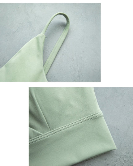 Breathable sports bra women