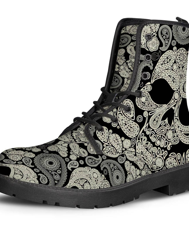 Men's British PU Men's Shoes Fashion Tooling Boots
