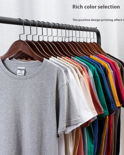 Summer Men's Casual Loose Round-neck Shirt Pass