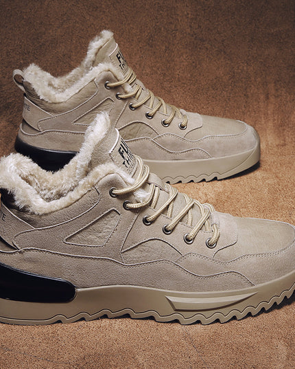 Plus Velvet High-top Warmth And Leisure All-match Snow Boots