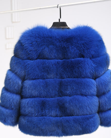 S-3XL Mink Coats Women Winter New Fashion FAUX Fur Coat Elegant Thick Warm Outerwear Fake Fur Jacket Chaquetas Mujer