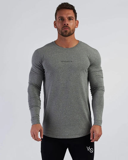 Muscle Workout Sports Long-sleeved T-shirt Tights Basketball Running Training Bottoming Shirt