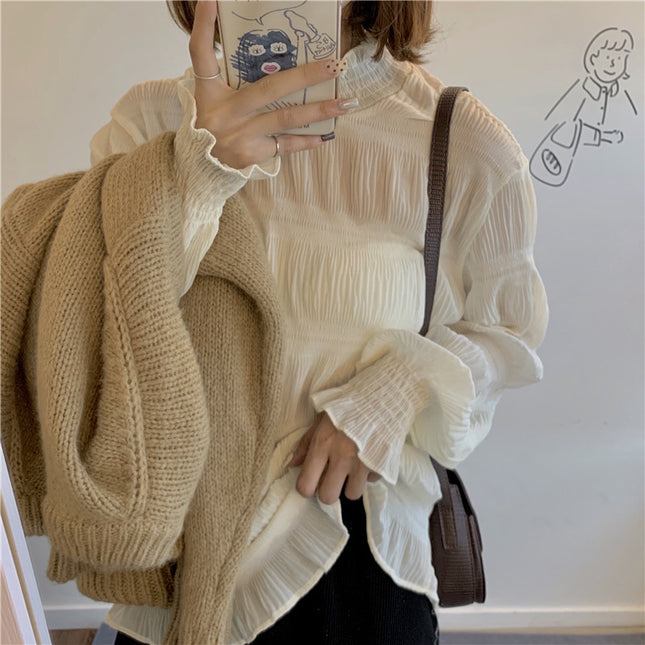 Niche Loose Collar Shirt