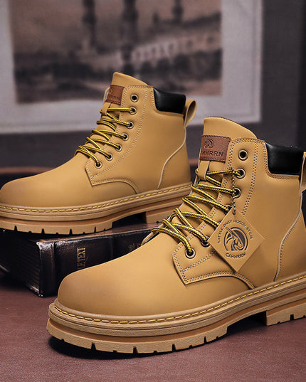 Martin Boots Men's British Style Retro