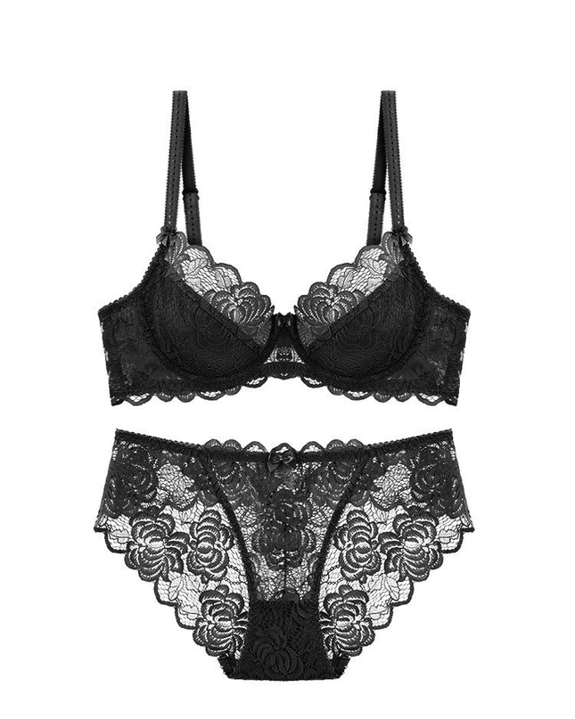 Lace bra suit