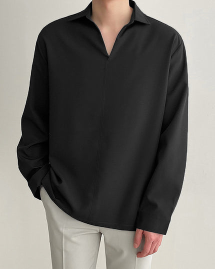 Loose Lapels Casual Shirt