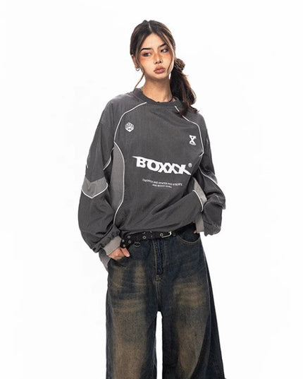 Pullover Loose Outdoor Casual Cargo Sweater