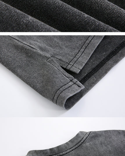 Men's Vintage Wash Worn Short Sleeves