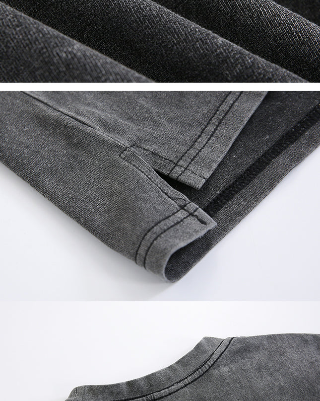 Men's Vintage Wash Worn Short Sleeves