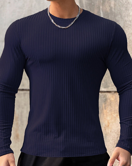 Men's Sports Fitness Long Sleeve Bottoming T-shirt