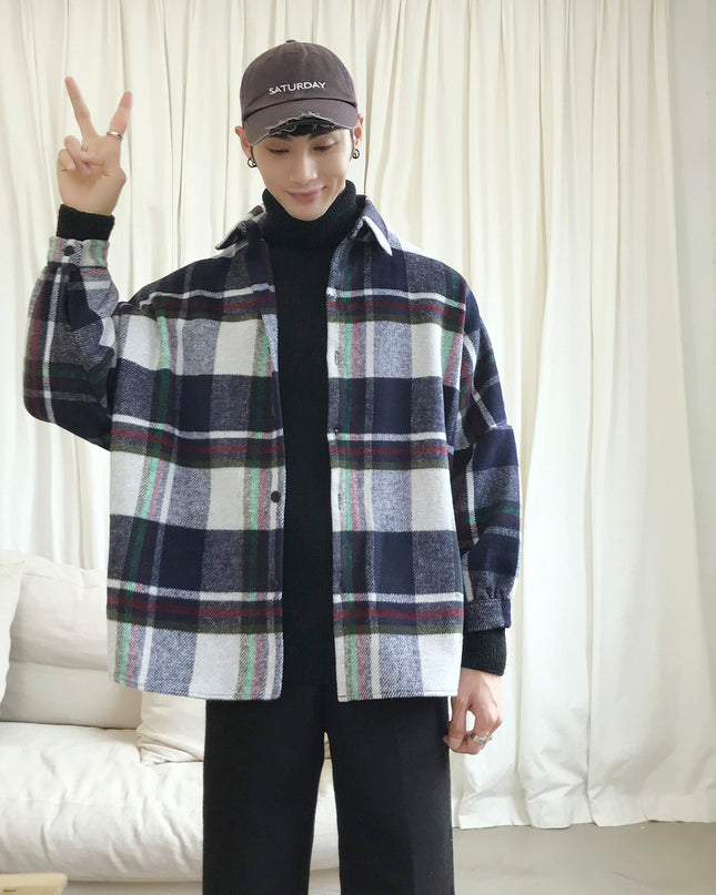 Hong Kong Style Plaid Shirt