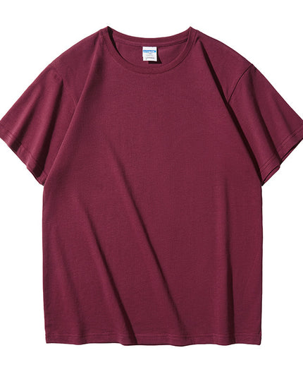 Double Yarn Combed Cotton 210g Blank Light Board T-shirt