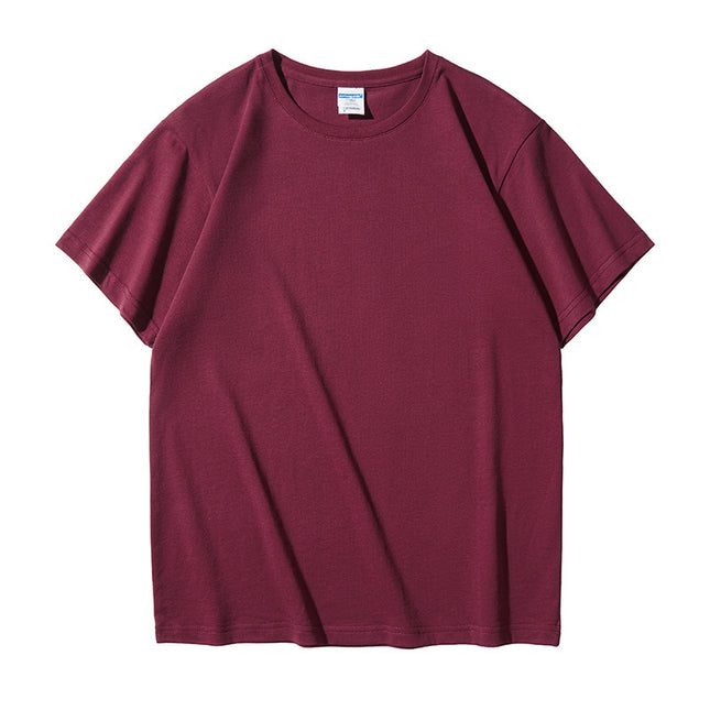 Double Yarn Combed Cotton 210g Blank Light Board T-shirt