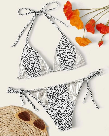 Leopard Panel Bikini