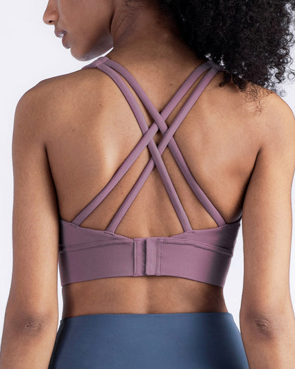 Fitness running sports bra