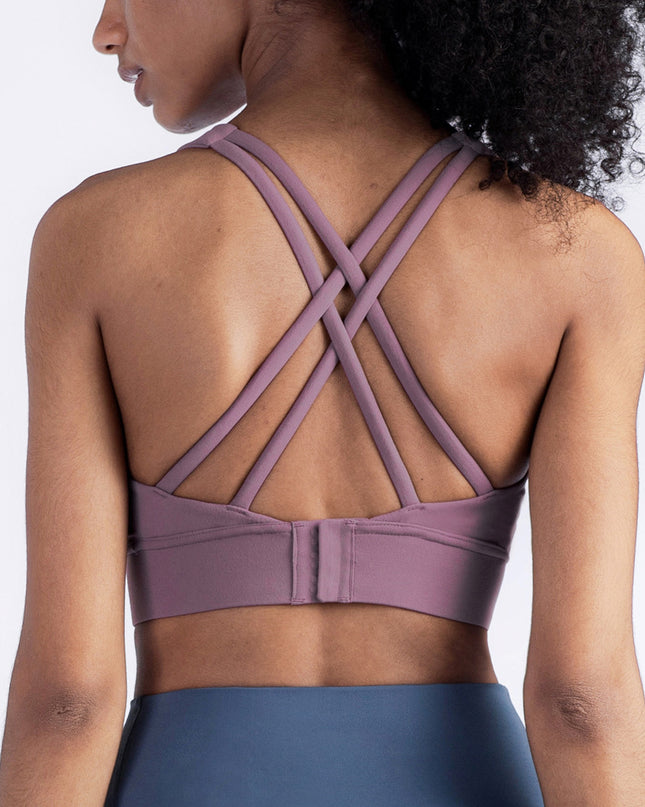 Fitness running sports bra