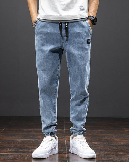 Men's Cropped Oversized Slimming Jeans