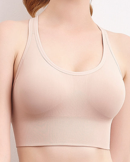 Seamless sports bra