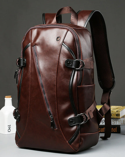 Crazy Horse Leather Backpack