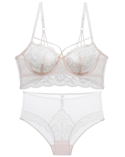 Lace bra suit