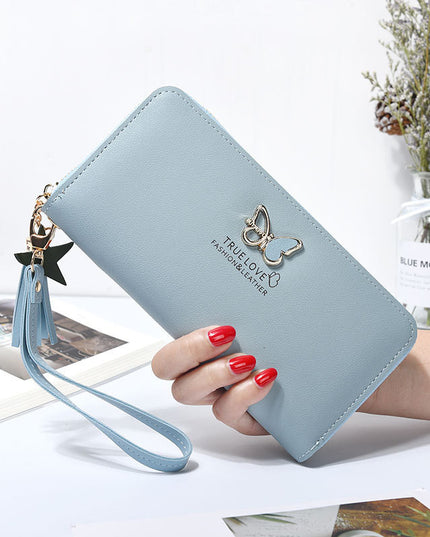 Korean Style Butterfly Hollow Metal Ladies Clutch
