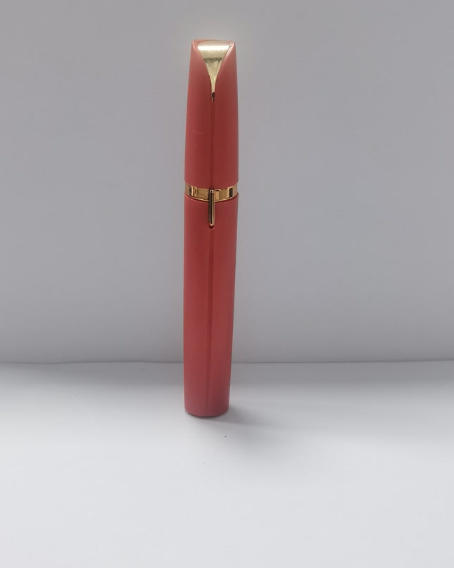 Mini Electric Eyebrow Trimmer Lipstick Brows Pen Hair Remover Painless Razor Epilator with LED Light