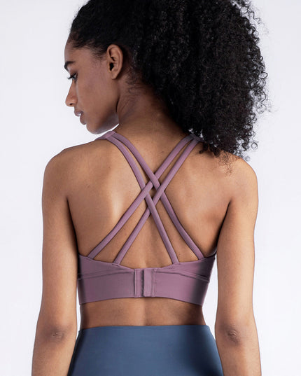 Fitness running sports bra