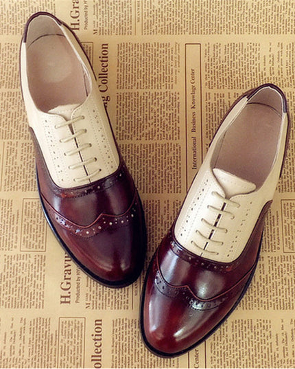 Women's spring Oxford shoes