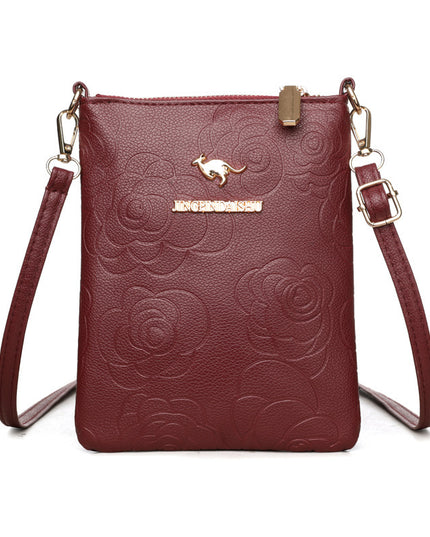 Fashion Popular Flower Light Luxury Shoulder Messenger Bag