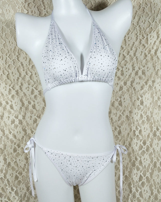 Ladies split bikini swimsuit