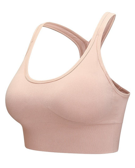 Seamless sports bra