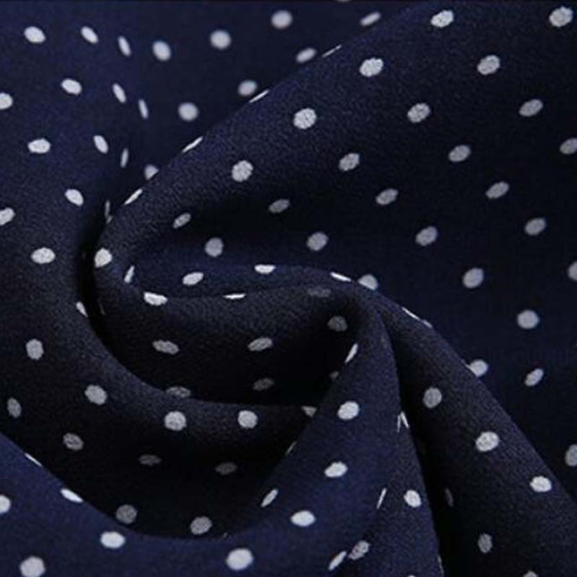 Women's Long Sleeve Shirt With Stand-up Collar Bow