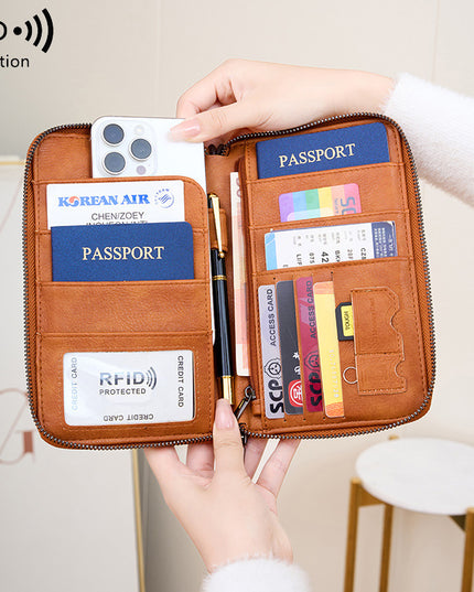 Fashion Personality And Versatility Passport Wallet