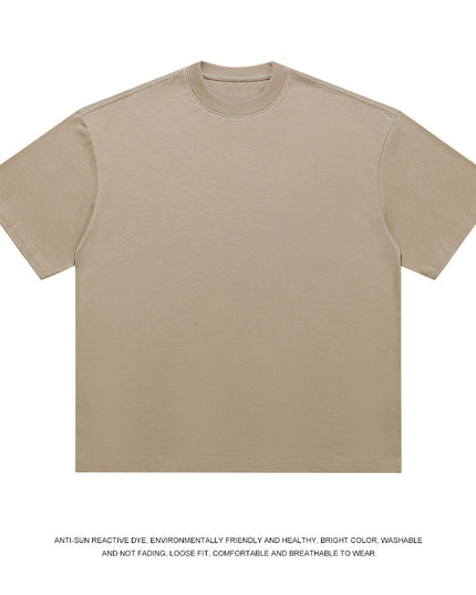 T-shirt Men's Loose Solid Color Bottoming Shirt