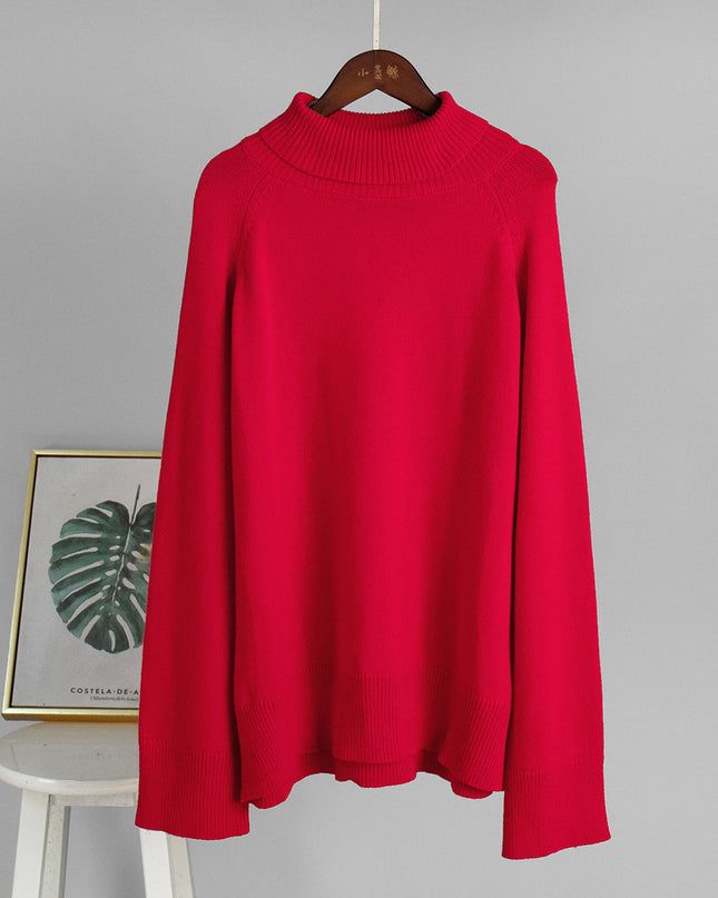 New Loose Pullover Thermal Knitting Sweater For Women