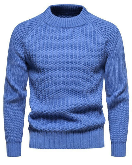 European Size Pure Color All-matching Youth Sweater Top
