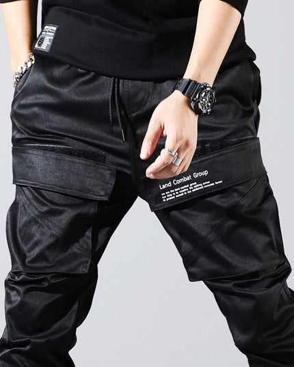 New Style Casual Trousers Men's Korean Overalls