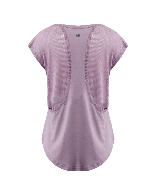 Round Neck Quick-drying T-shirt Loose And Thin Solid Color Short Sleeves