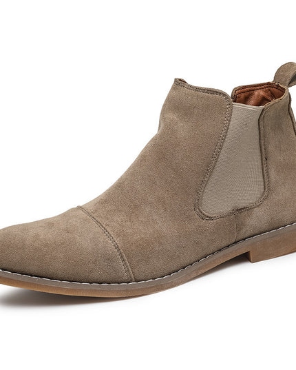 Brown Frosted Lazy One-Foot Casual Shoes