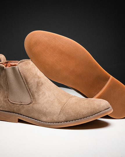 Brown Frosted Lazy One-Foot Casual Shoes
