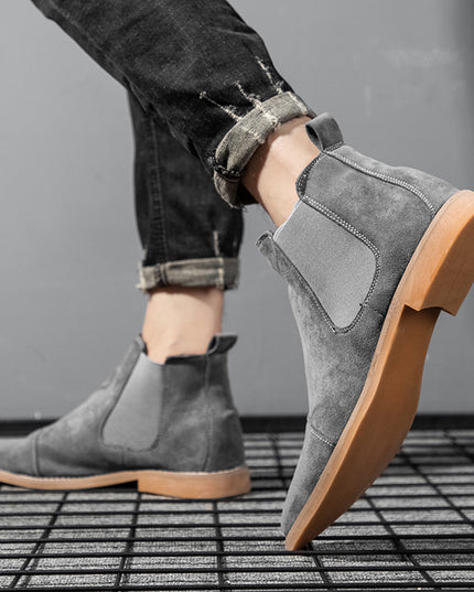 Brown Frosted Lazy One-Foot Casual Shoes