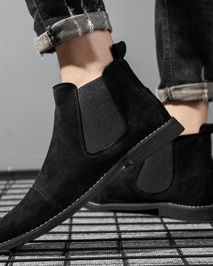 Brown Frosted Lazy One-Foot Casual Shoes