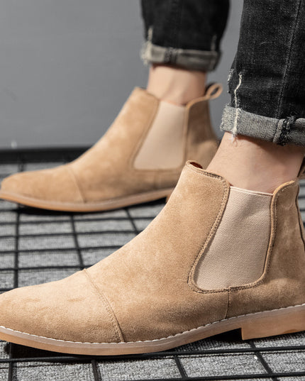 Brown Frosted Lazy One-Foot Casual Shoes