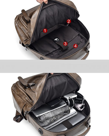 Casual Large-capacity Computer Bag Backpack Travel Backpack